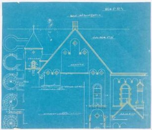 Benediktinerabtei St. Mauritius, Clerf (Clervaux): Detail des Chores 1:50