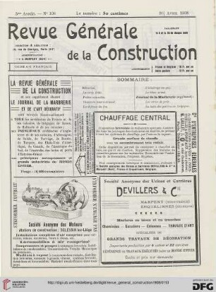 No. 108 (20 Avril 1908)