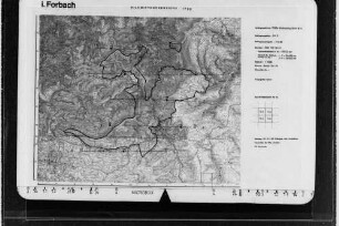 Murgschifferschaft (Forstbezirksnr. 251): Bildflugnr. 380 Flugstreifen 5-9, Obertal, Murgschiff., Baden-B., Bildflugcode 251380018, Maßstab 1:18000