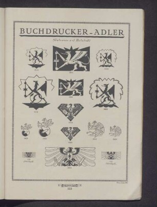 Buchdrucker-Adler