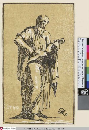 [Un Apôtre debout; An Apostle; Ein Apostel]