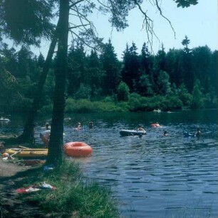 Spessart. "Wiesbütt", Wald-und Badesee