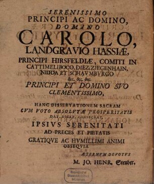 Diss. theol. de Scripturae S. literali et mystico sensu