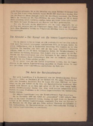 Die Aera der Berufsverbrecher