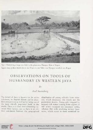 Observations on tools of husbandry in western Java