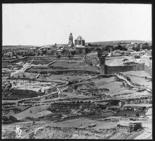 Pan. v. Ölberg, Jerus. I. Teil Panor. V. Oelberg, Berg Zion [Jerusalem]