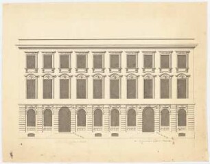Wohnhaus Hiller und Brandt Breite Straße, Potsdam: Ansicht der Fassade