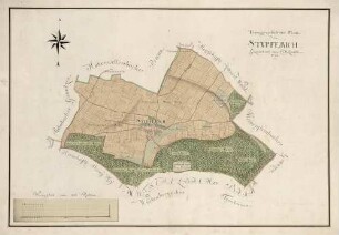 Topographischer Plan von Stupferich