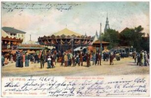 Leipzig: Fleischerplatz während der Messe
