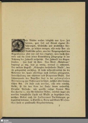Das Melodramatische