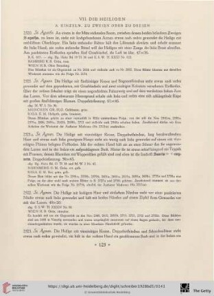 VII. Die Heiligen
