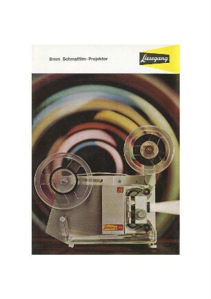 Werbebroschüre Liesegang S1 8 mm Schmalfilm-Projektor