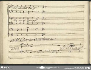 No. 11 Chor: "Was würdet ihr tun"