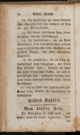 Eilftes Kapitel - Funfzehntes Kapitel