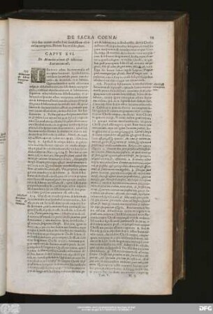 Caput XVI. De Manducatione & bibitione Sacramentali.