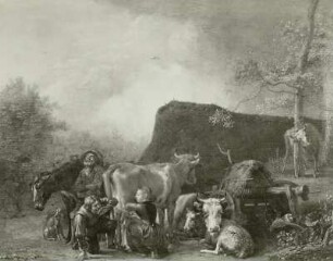 Die Melkerin