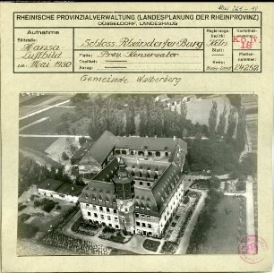 Walberberg, Rheindorfer Burg, Schloss