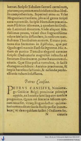 Petrus Canisius