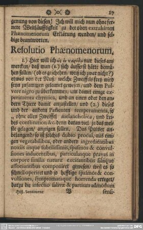 Resolutio Phaenomenorum