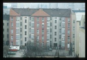Diapositive: Sebastianstraße, Moritzplatz, 1990