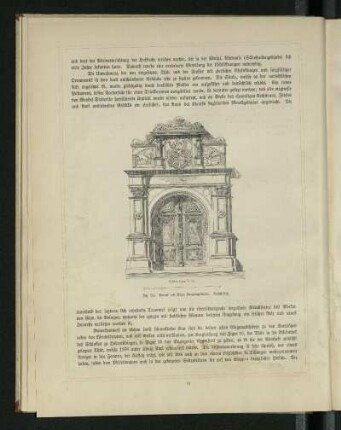 Fig. 35. Portal am Alten Kanzleigebäude. Rechtseitig.