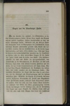 IV. Sagen aus der Lüneburger Haide
