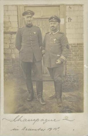 Champagne im December 1915