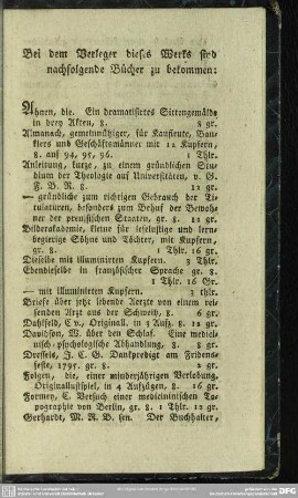Bei dem Verleger dieses Werks sind nachfolgende Bücher zu bekommen
