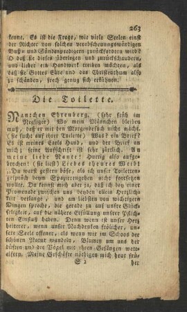 Die Toilette