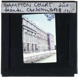 London, Hampton Court : Südfassade