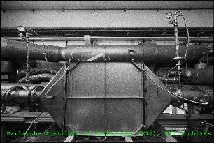 Detail der Testanlage zur Feuchte-Prüfung (TAIFUN) des Laboratoriums für Aerosolphysik und Filtertechnik (LAF)