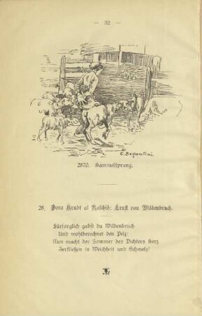 28. Dora Arndt [Dorothea Arnd] al Raschid: Ernst von Wildenbruch