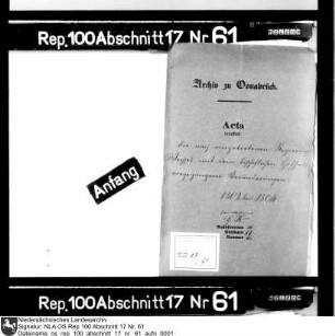 Veränderung der bischöflichen Hofhaltung nach dem Regierungswechsel