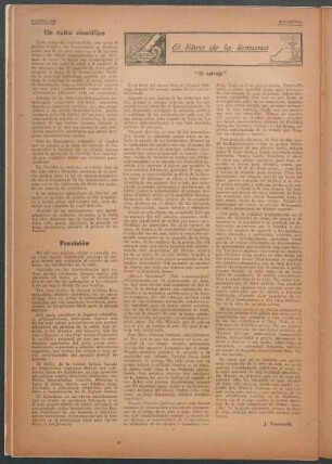 El libro de la semana : "El salvaje"