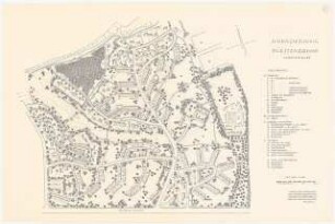 Städtische Wohnsiedlung Fürstenbrunn, Berlin-Spandau: Grundriss 1:1000