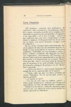 Una hazaña