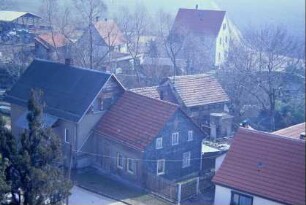 Teilansicht Dorf vom Kirchturm