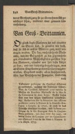 Von Groß-Brittannien