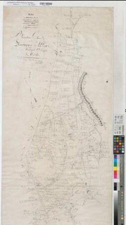 Ostenfelde (Ennigerloh), Teilung der Köntruper Mark, Brouillonkarte