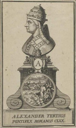 Bildnis von Papst Alexander III.