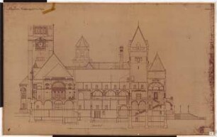 Königliches Residenzschloss Posen, Posen: Schnitt 1:100