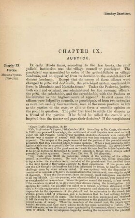 Chapter IX. Justice