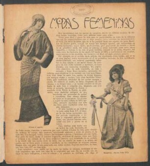 Modas femeninas