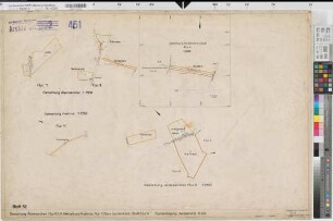 Sendenhorst (Sendenhorst), Flurbereinigung Sendenhorst, Bl. 52 Zuteilungskarte Alverskirchen Flur 8; 9; 11 Hoetmar Flur 17 Sendenhorst Stadt Flur 4