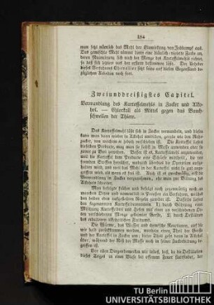 Zweiunddreißigstes Capitel