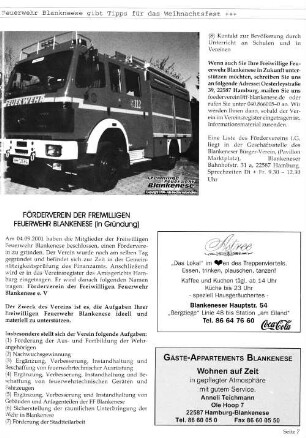 Förderverein der Freiwilligen Feuerwehr Blankenese (In Gründung)
