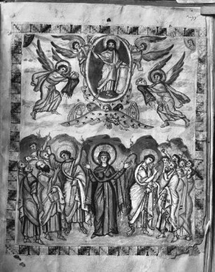 Rabula-Codex — Himmelfahrt Christi, Folio 13verso