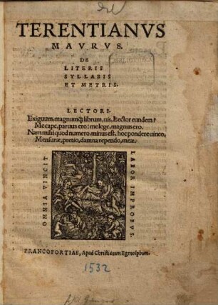 De literis, syllabis et metris