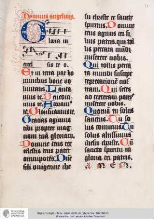 Ordo und Canon missae