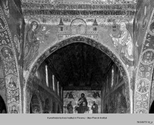 Bildprogramm des Palazzo dei Normanni : Kuppelraum, Westseite mit Darbringung im Tempel